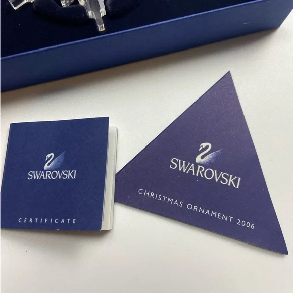 NWB Swarovski 2006 Crystal Snowflake Christmas Ornament New - Picture 8 of 12